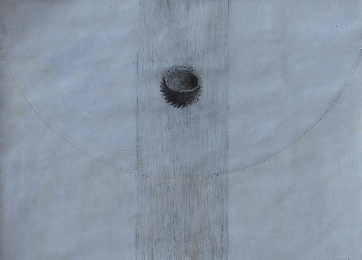 Baksai 2016, Haragos hold, 50x70cm,ceruza,papír