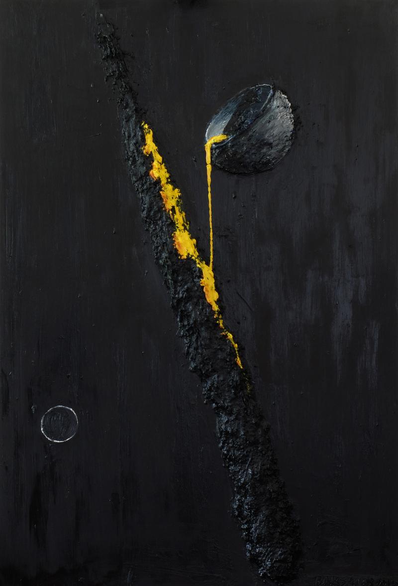 Baksai 2015, Hajnalcsillag, 150x100cm, olaj, vászon