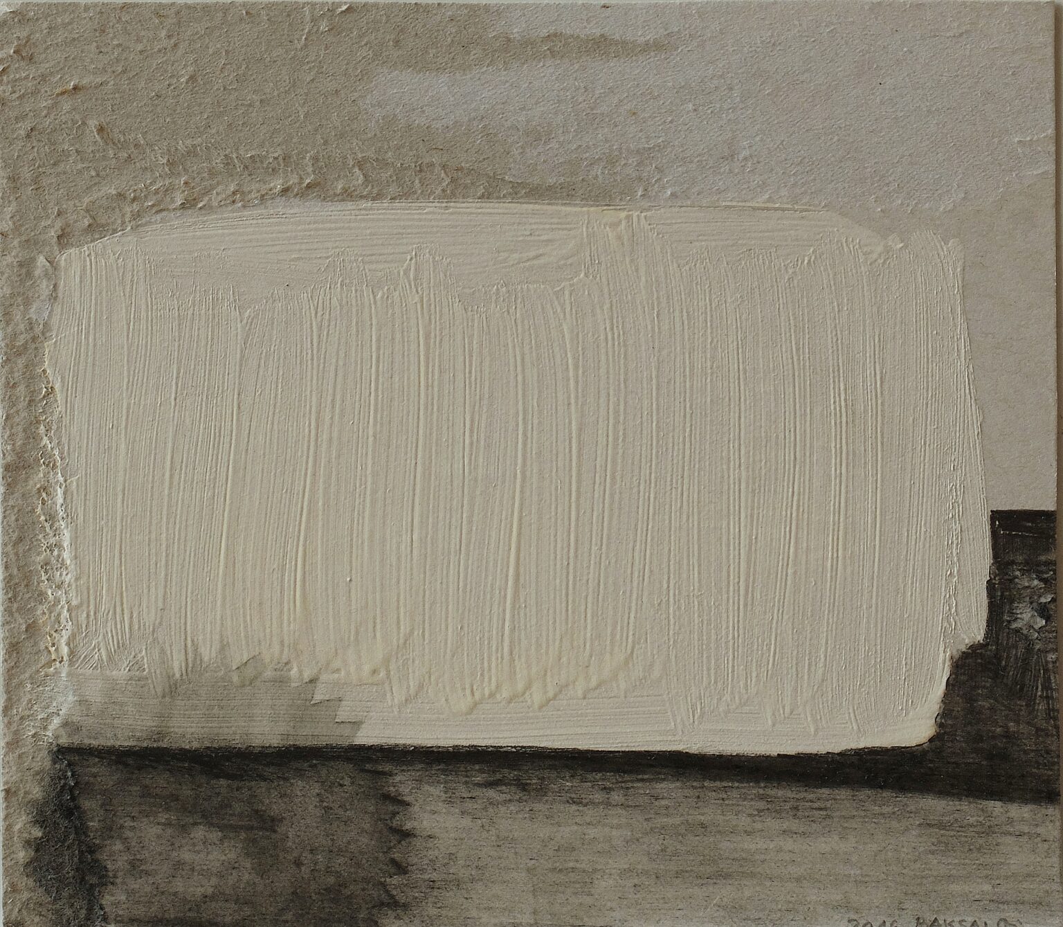 Baksai József: Nem csillag, 2016, tus, tempera, karton