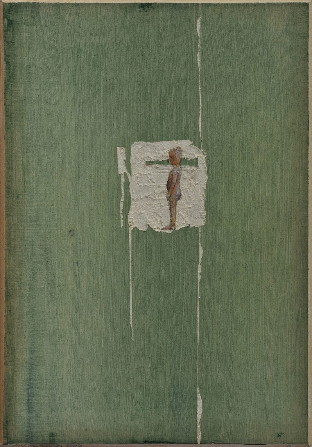 Baksai József: Küldetés, 2019, akvarell, karton